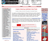 Tablet Screenshot of cablesandelectronics.com